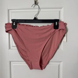 Brand New Old Navy Pink Ruffled Swim Bottom